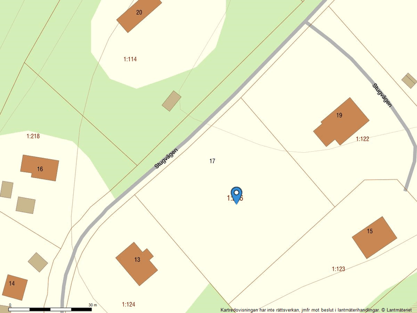 Tomt, Stugvägen 17, Härryda - Stora Bugärde, Härryda