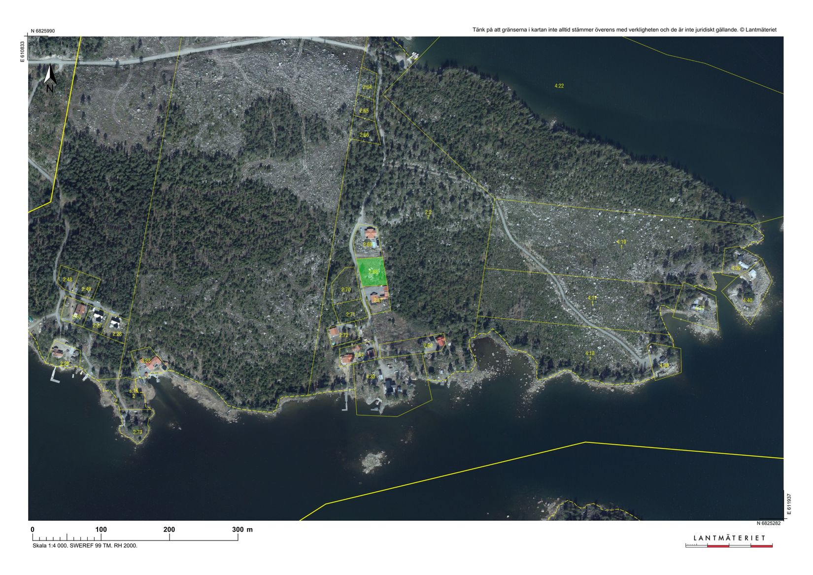 Tomt, Borkastrand (125), Borka, Hudiksvall