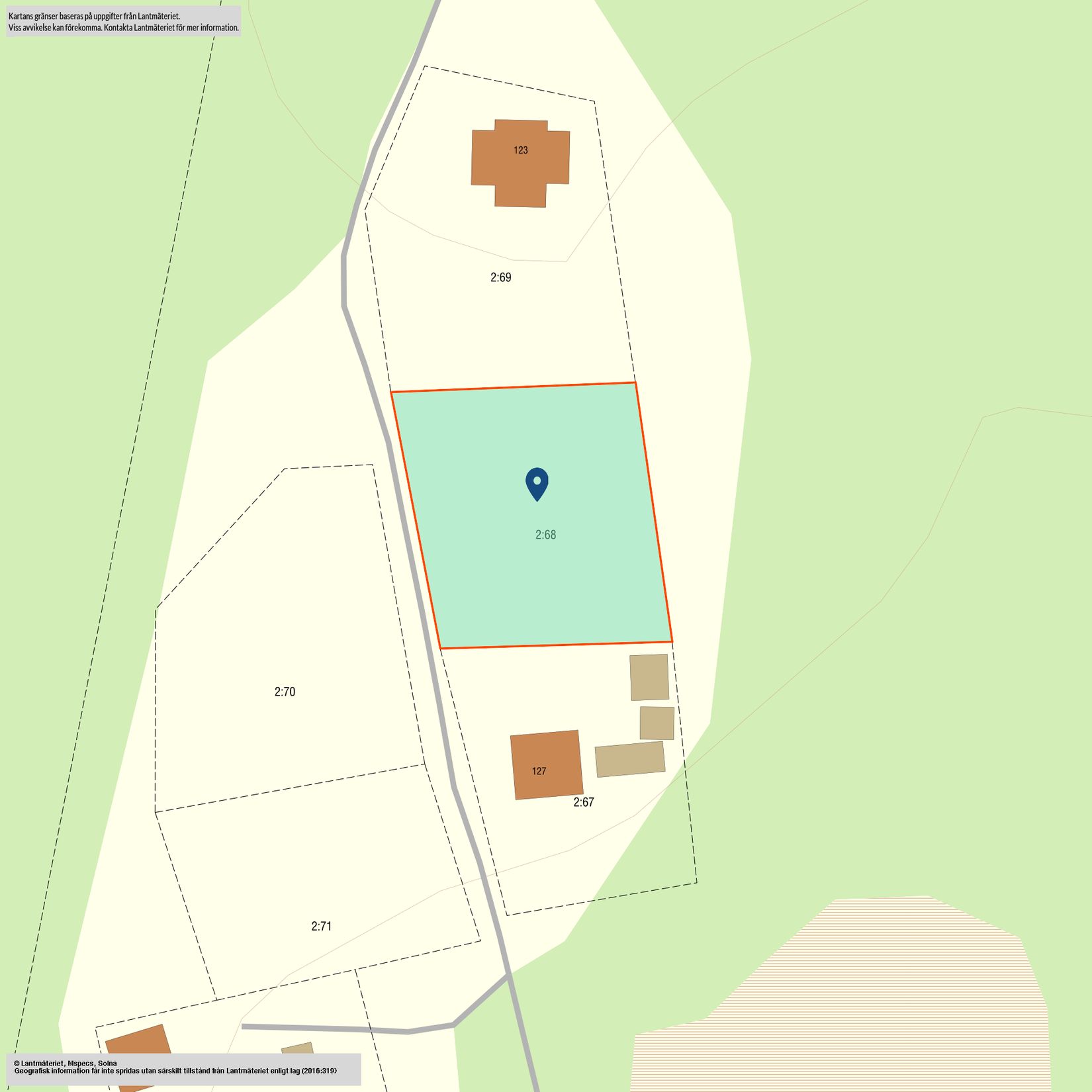 Tomt, Borkastrand (125), Borka, Hudiksvall