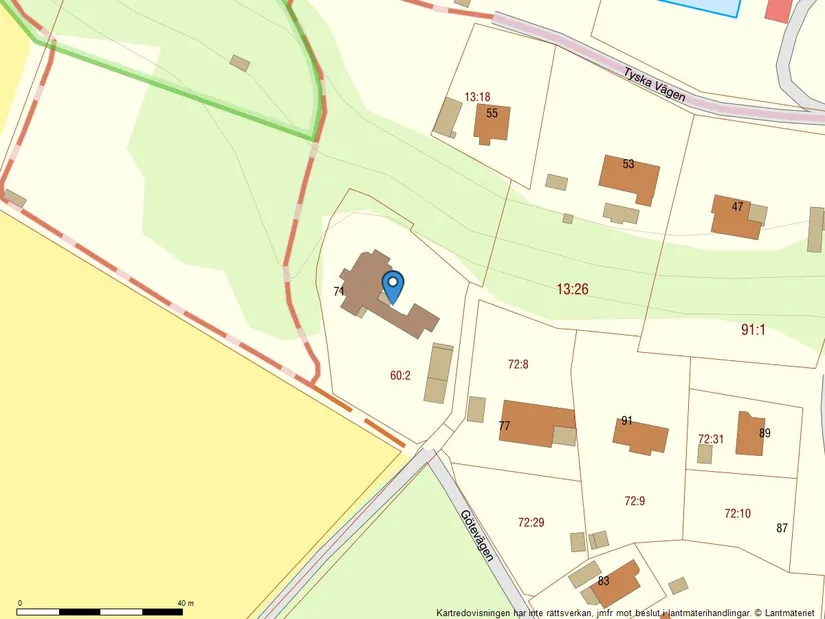 Villa, Götevägen 71, Ven, Landskrona
