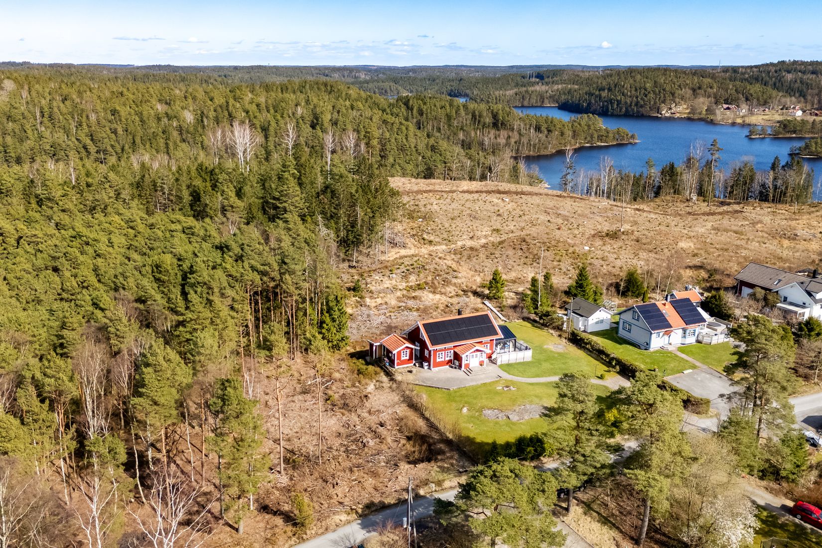 Tomt, Abborrtjärnsvägen, Mölnlycke, Härryda