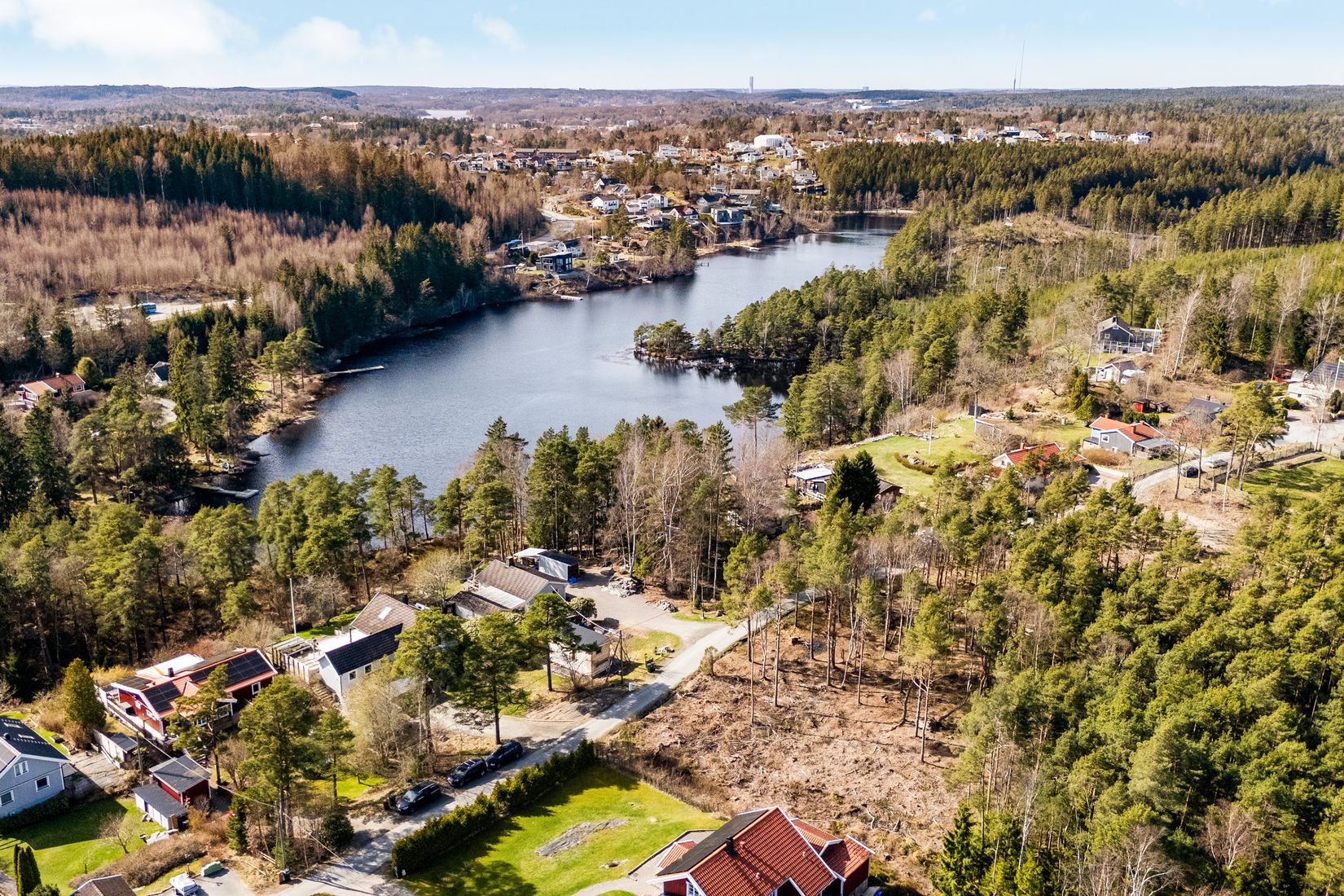 Tomt, Abborrtjärnsvägen, Mölnlycke, Härryda