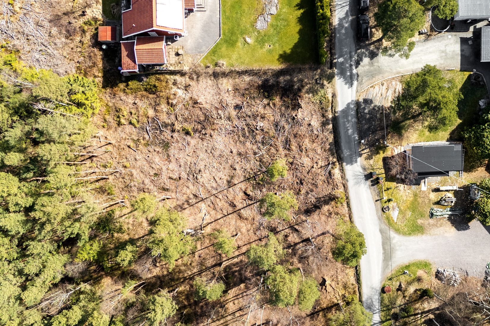 Tomt, Abborrtjärnsvägen, Mölnlycke, Härryda