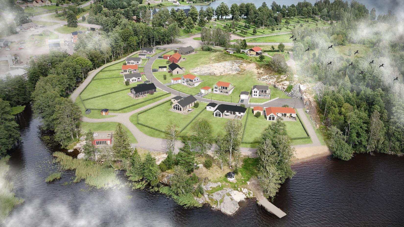 Tomt, Näckrosvägen, Molkom, Karlstad