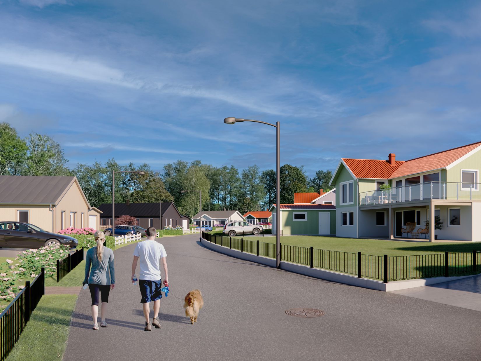 Tomt, Näckrosvägen, Molkom, Karlstad