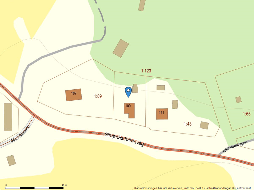 Fritidshus, Simpnäs hamnväg 109, Björkö/Simpnäs, Norrtälje