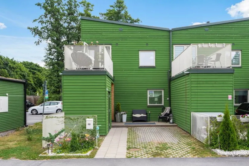 Radhus, Sällhetsvägen 68, Hässelby Norra Villastad, Stockholm
