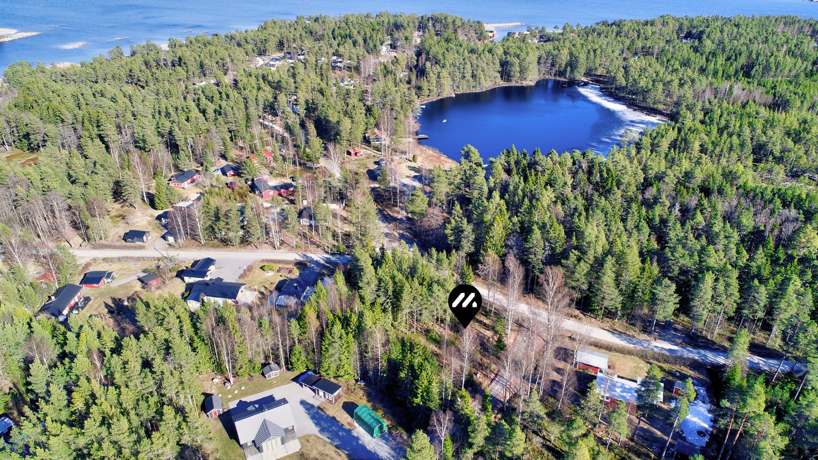 Tomt, Domänvägen 2, Lakbäck, Hudiksvall