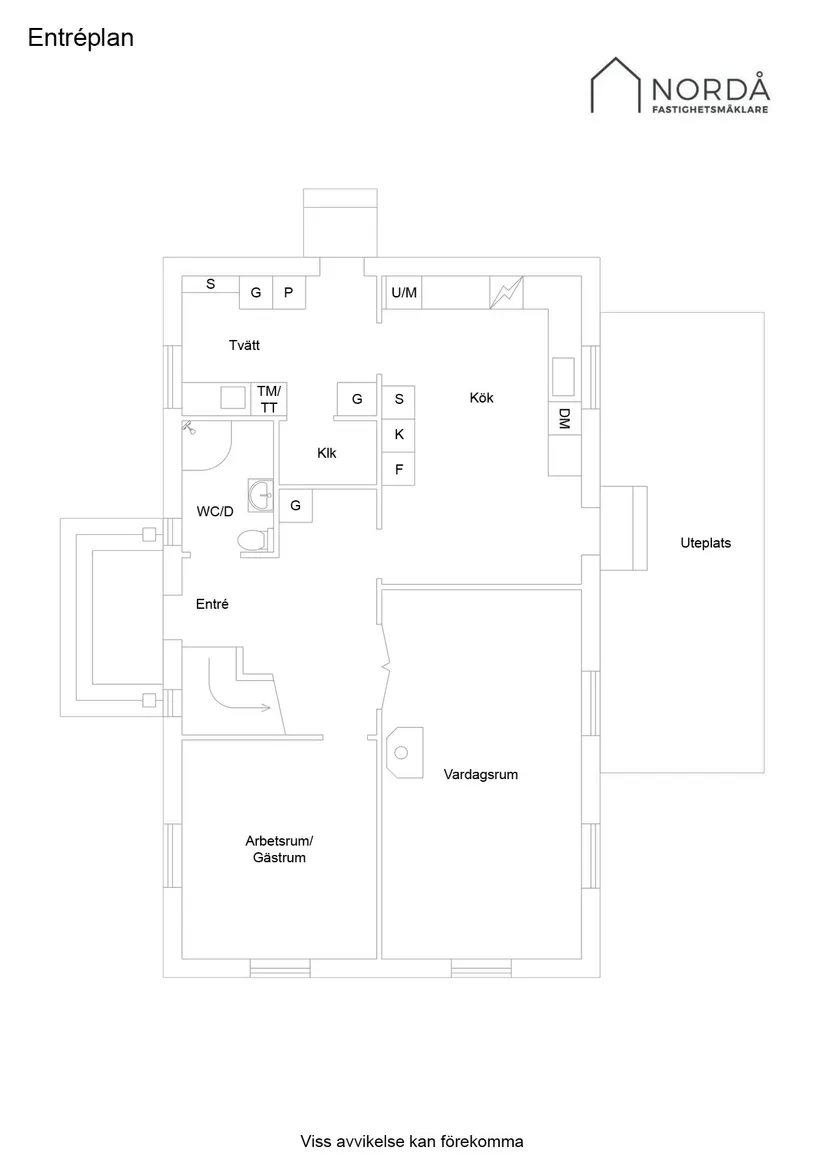 Villa, Vallgatan 6A, Almby, Örebro