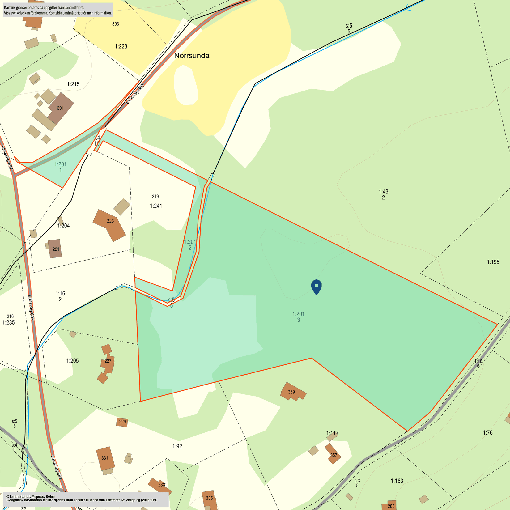 Gård/Skog, Runmarö Norrsunda 1:201, Norrsunda, Värmdö