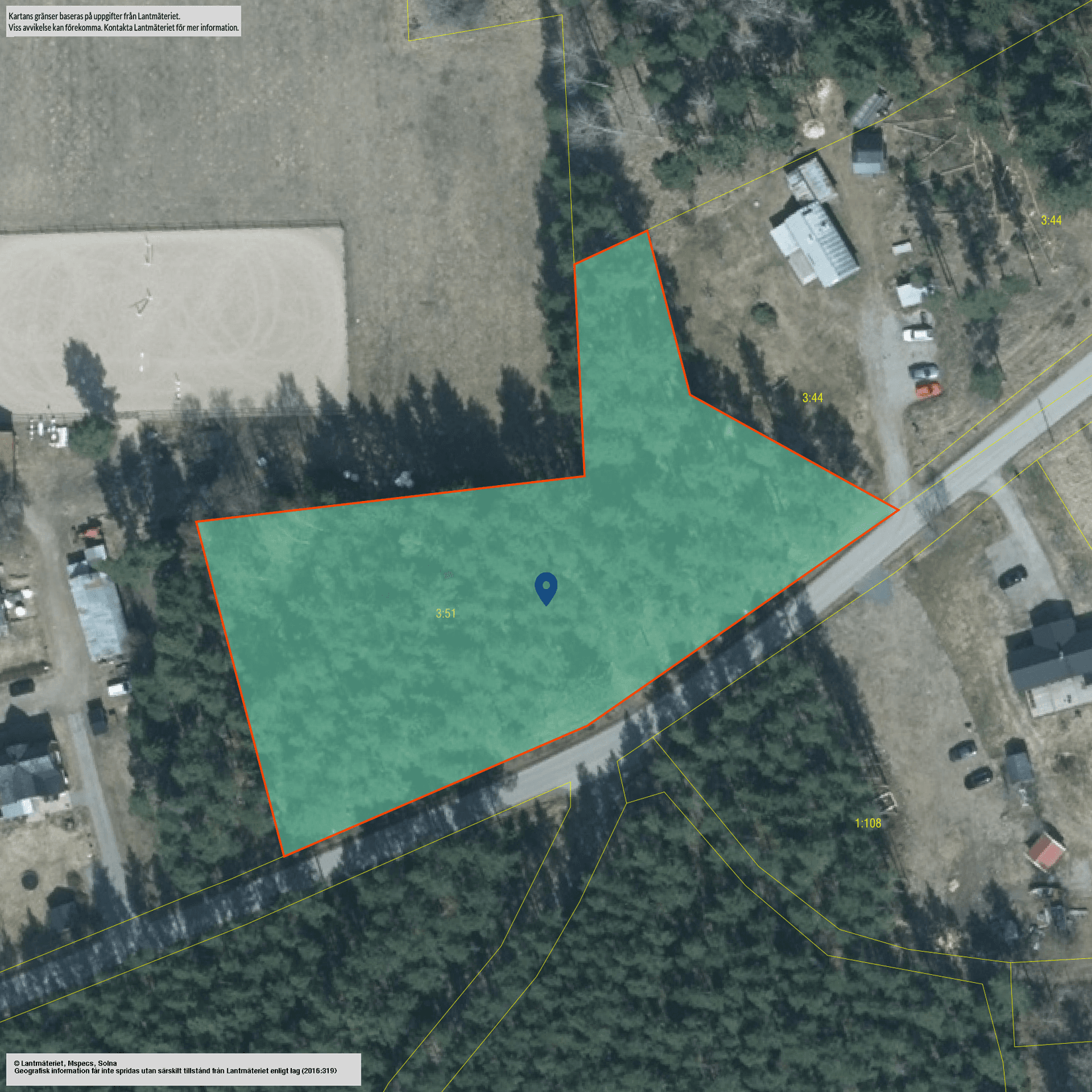 Tomt, Gävle Trödje 3:51, Trödje, Gävle