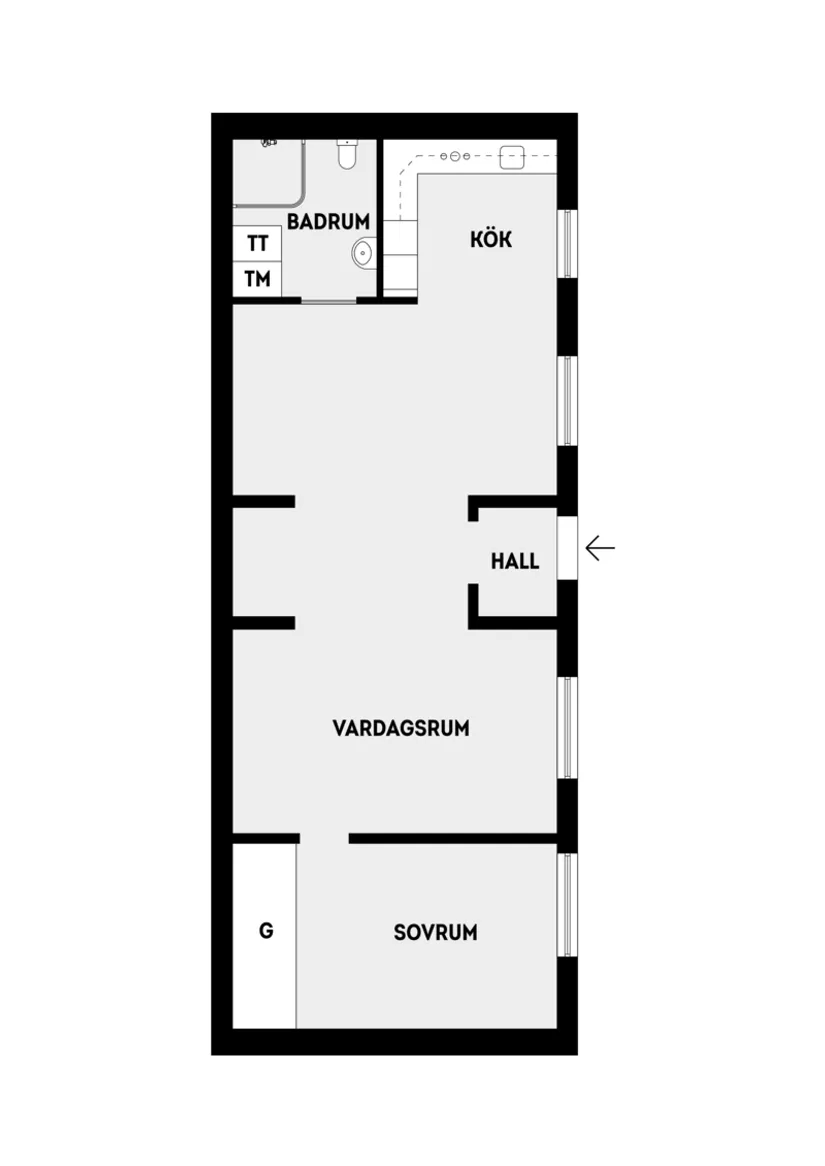 Bostadsrätt, Tallvägen 1E, Viggbyholm, Täby
