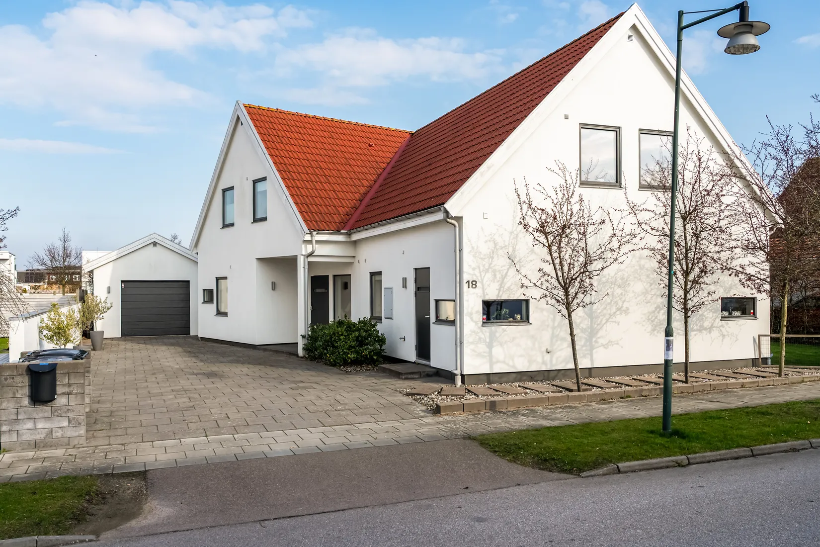 Villa, Ormvråksgatan 18, Mariastaden, Helsingborg