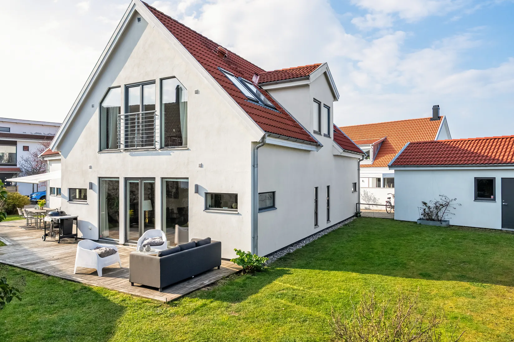 Villa, Ormvråksgatan 18, Mariastaden, Helsingborg