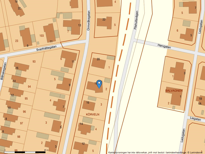 Villa, Ormvråksgatan 18, Mariastaden, Helsingborg