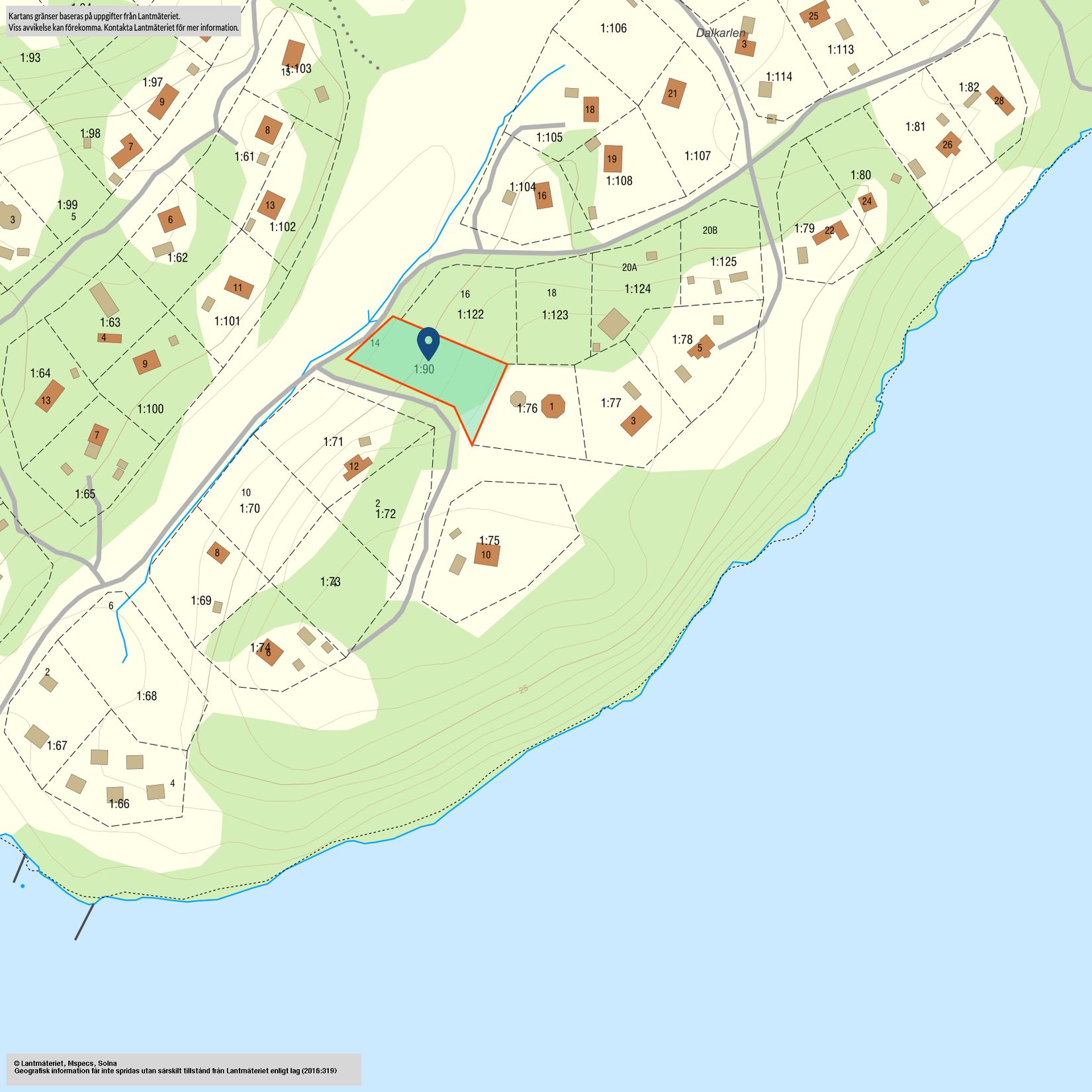 Tomt, Timrarövägen 14, Timrarö, Österåker