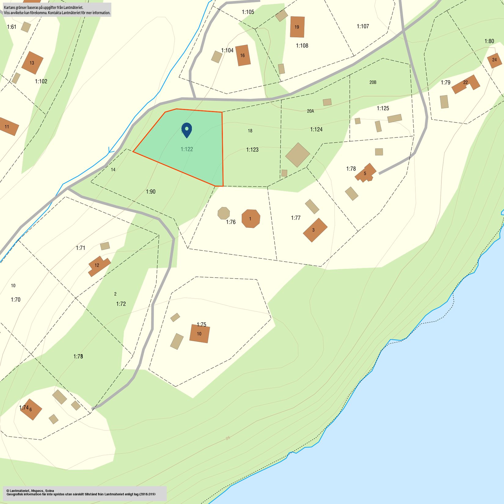 Tomt, Timrarövägen 16, Timrarö, Österåker