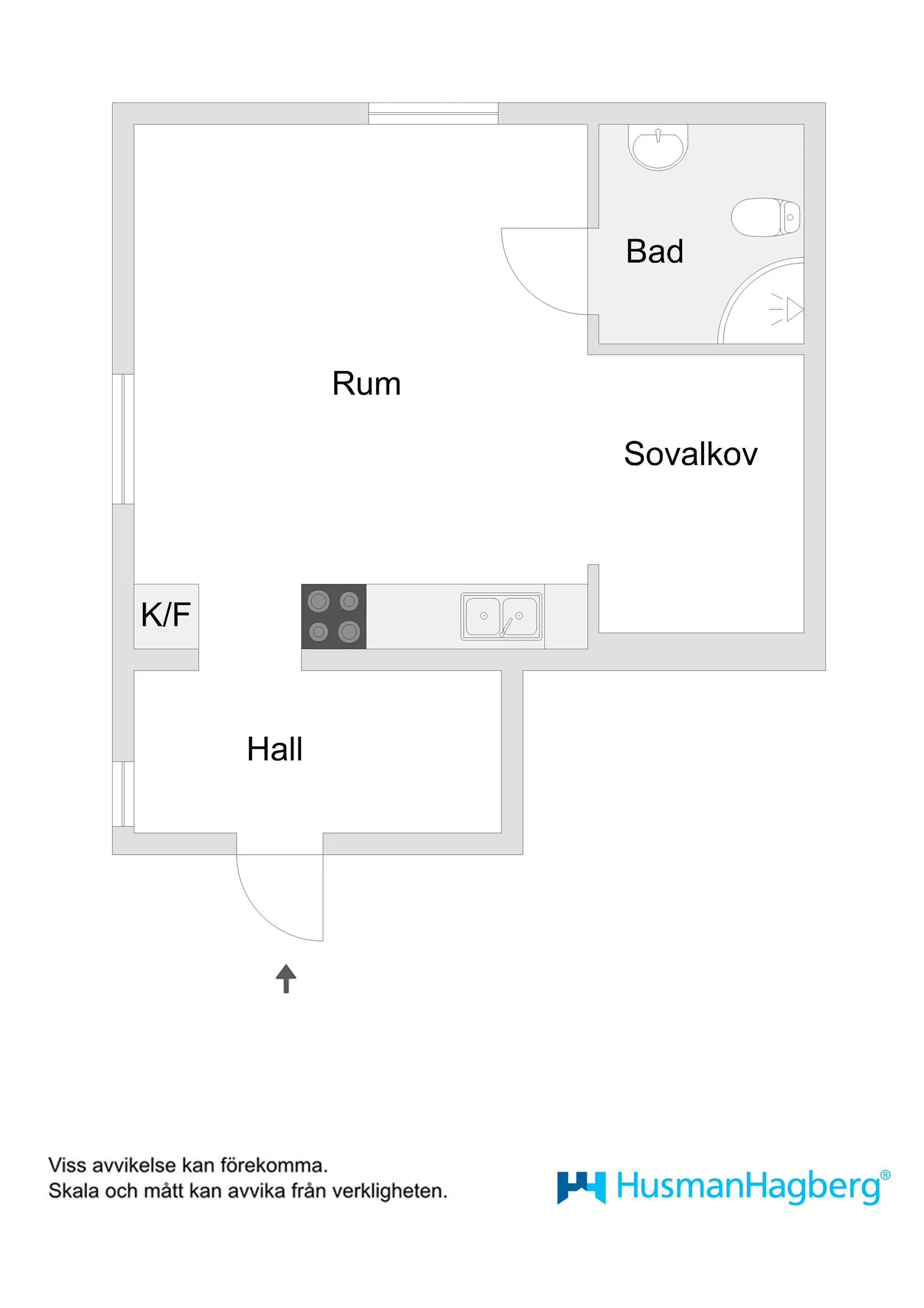 Bostadsrätt, Skolgatan 9A, Väst På Stan, Umeå