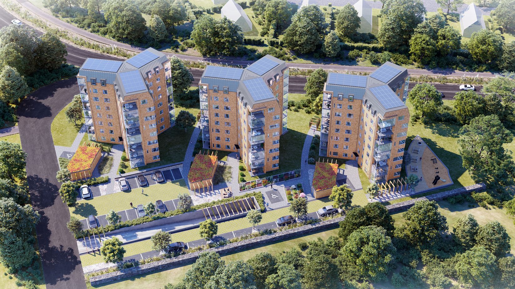 Bostadsrätt, Jordemorsgatan, Mossleplatån, Värnamo