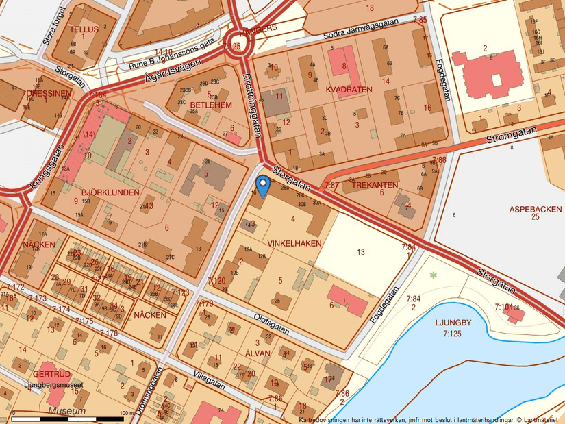 Bostadsrätt, Drottninggatan 16, Centralt, Ljungby