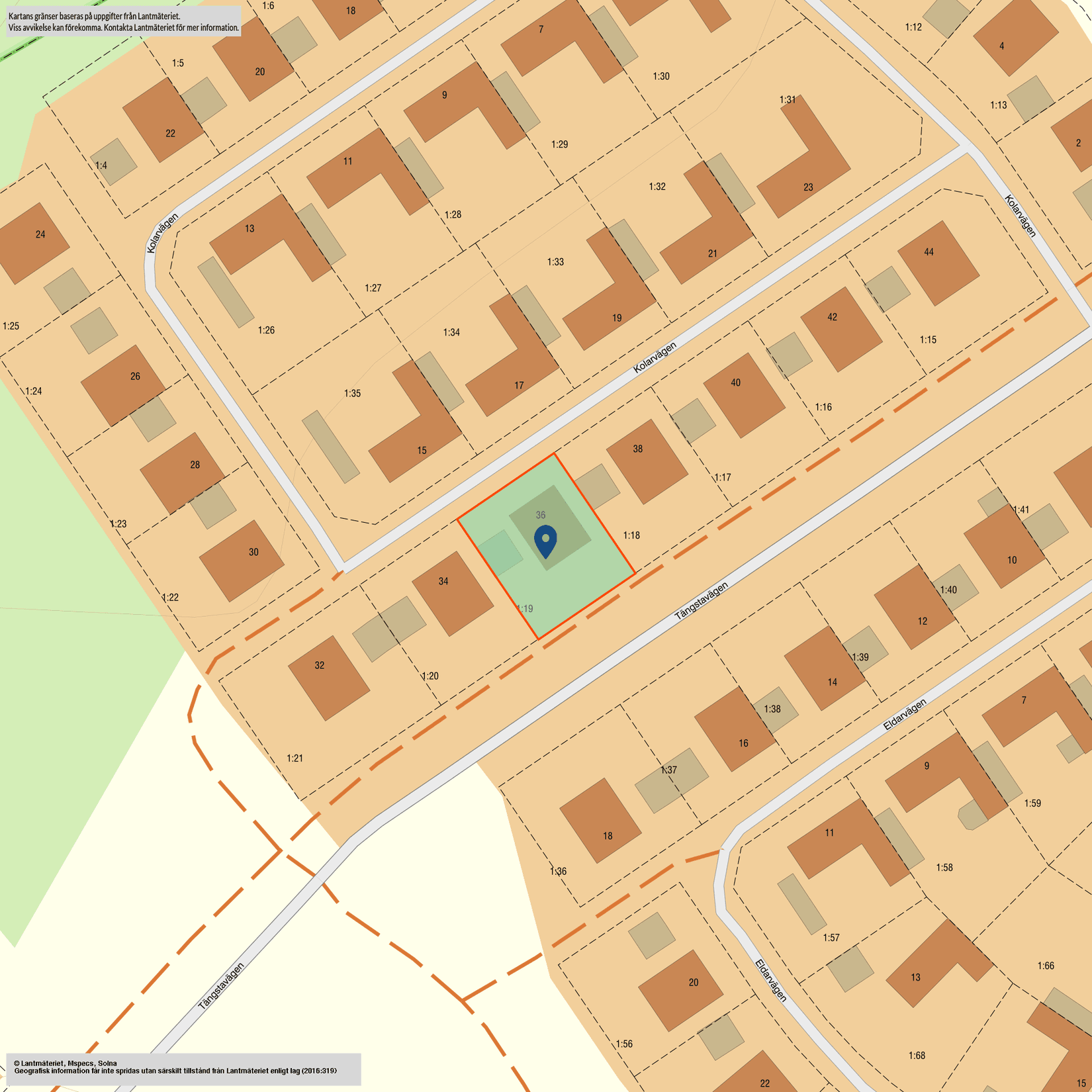 Radhus, Kolarvägen 36, Stigtomta, Nyköping