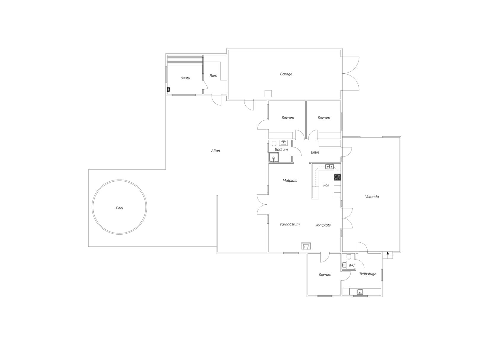 Villa, Vikarbodarna 193, Vikarbodarna, Sundsvall