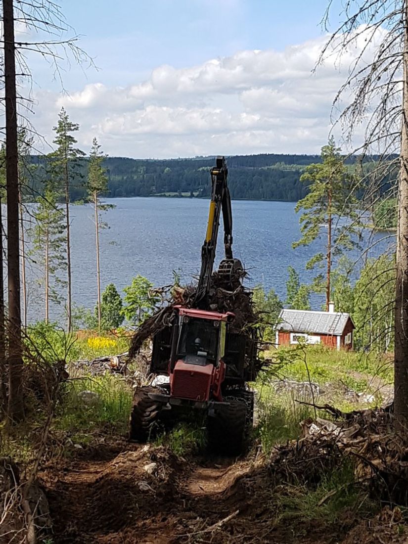 Tomt, Sandfallet 105, Lindesberg