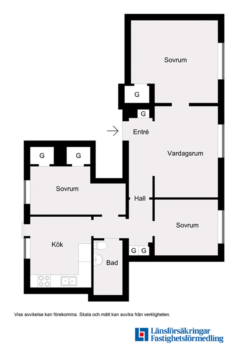 Bostadsrätt, Bertrandsgatan 1A, Rörsjöstaden, Malmö