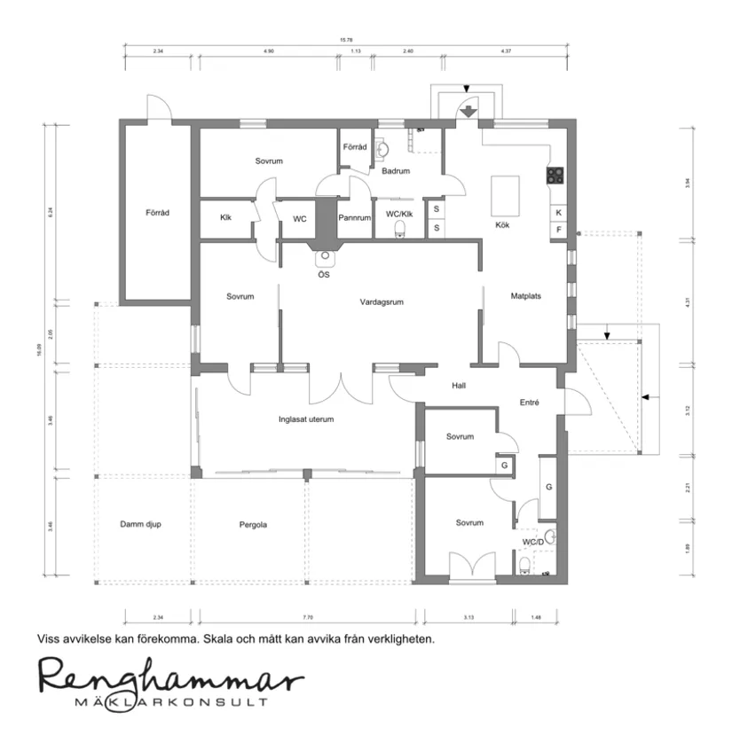 Villa, Golfbanevägen 3, Tylösand, Halmstad