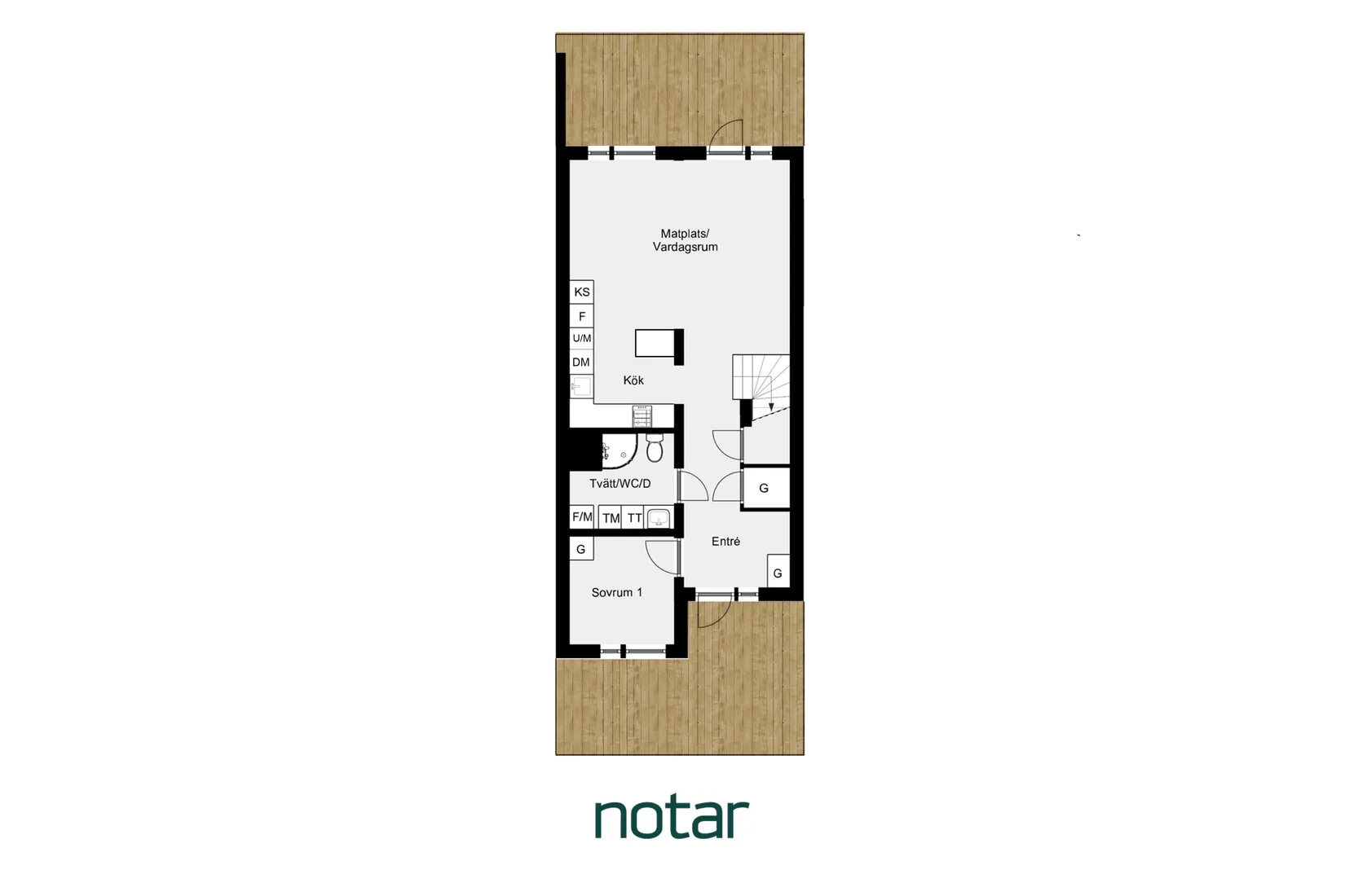 Bostadsrätt, Radhus, Riggvägen 8, Sandhamn, Nynäshamn