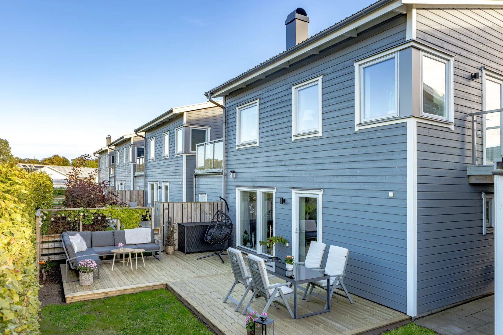 Radhus, Basfiolvägen 8, Dals Ängar , Falkenberg