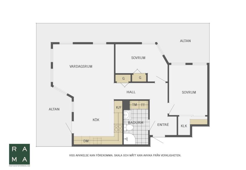 Bostadsrätt, Badvägen 2B, Täppet (Åhus), Kristianstad