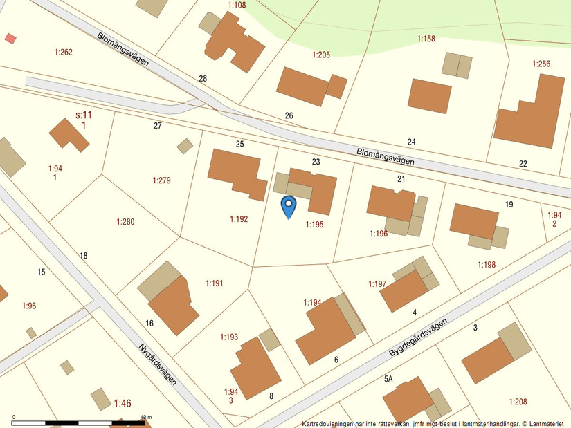 Villa, Blomängsvägen 23, Skedala, Halmstad