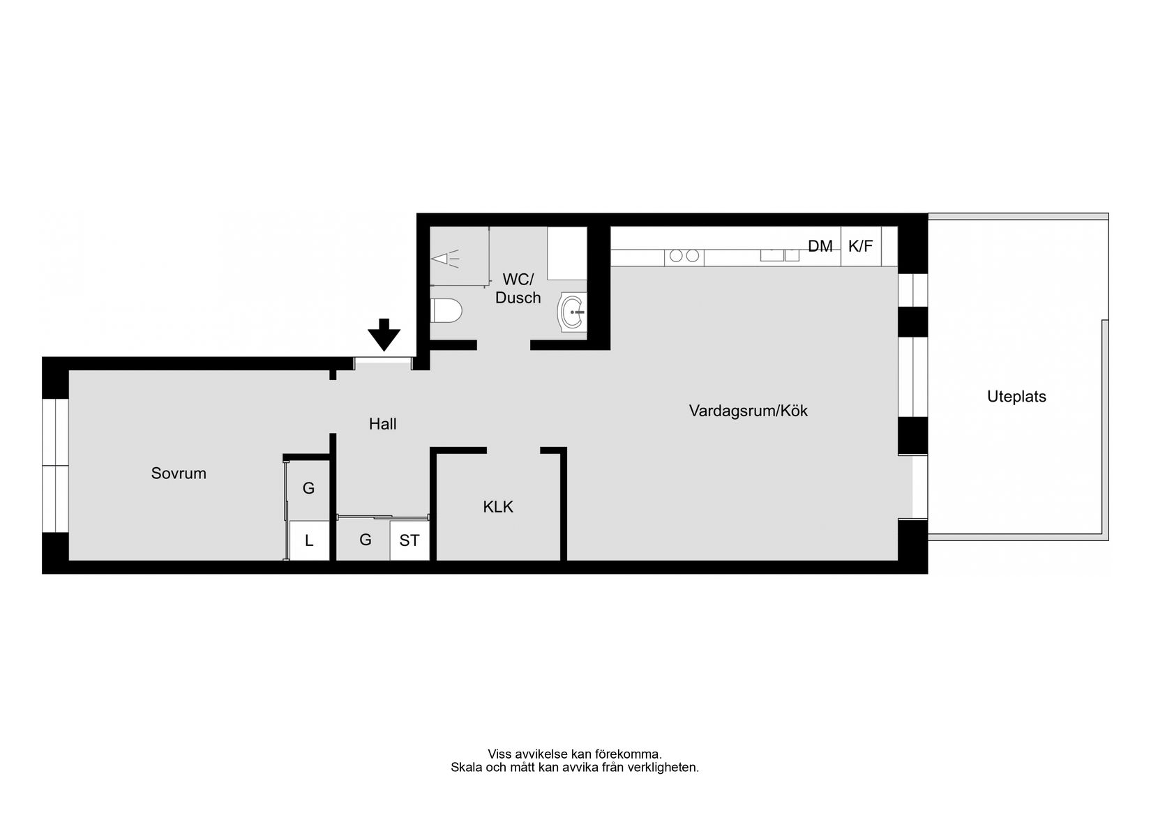 Bostadsrätt, Råbyvägen 53C, Gränby, Uppsala