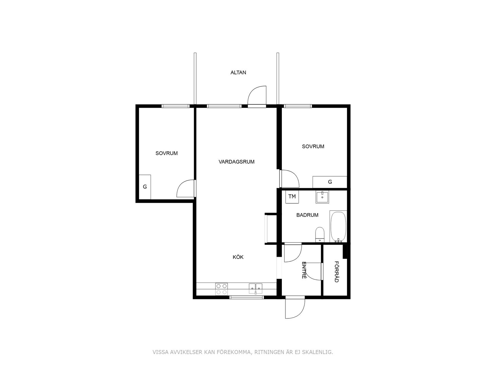 Bostadsrätt, Österkärvsvägen 14B, Gnesta
