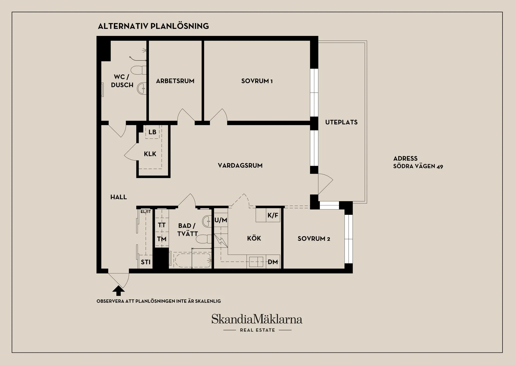 Bostadsrätt, Södra vägen 49, Kvarnholmen, Nacka