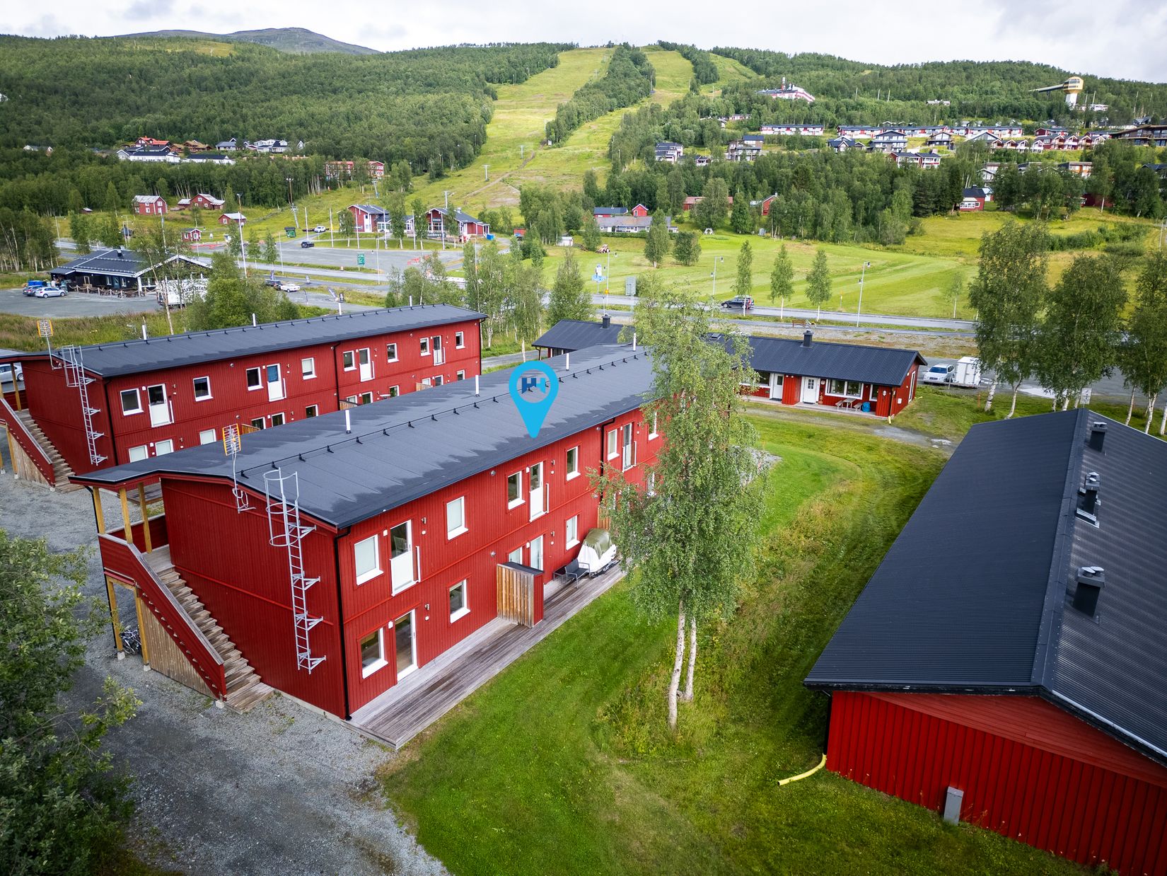 Bostadsrätt, Blå vägen 25C, Hemavan, Storuman