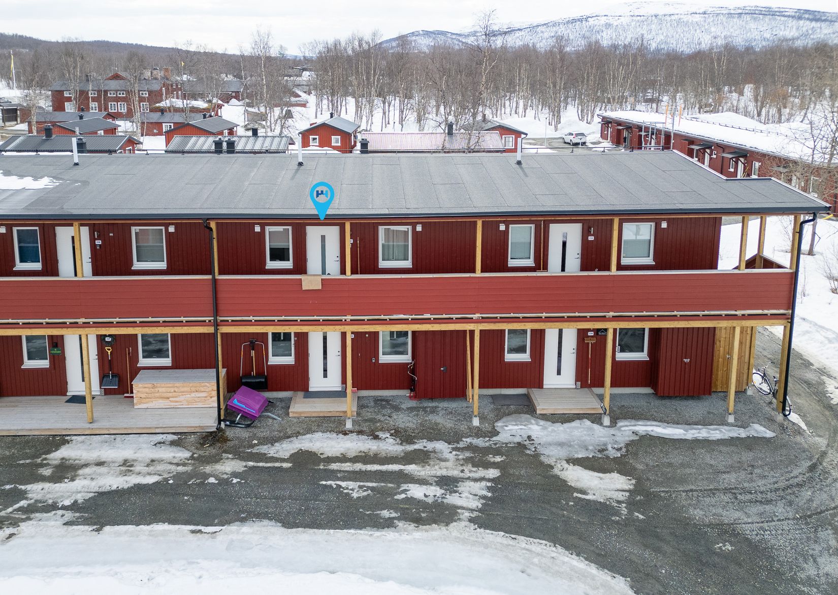 Bostadsrätt, Blå vägen 25C, Hemavan, Storuman