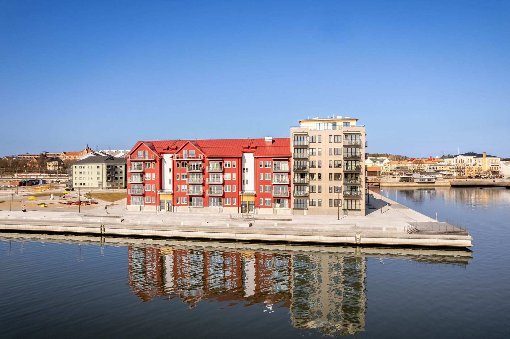 Bostadsrätt, Fernes Gränd 3e, Centralt-Kattvikskajen, Hudiksvall