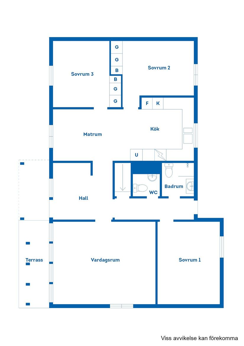 Villa, Pålyckevägen 16, Fridlevstad, Karlskrona