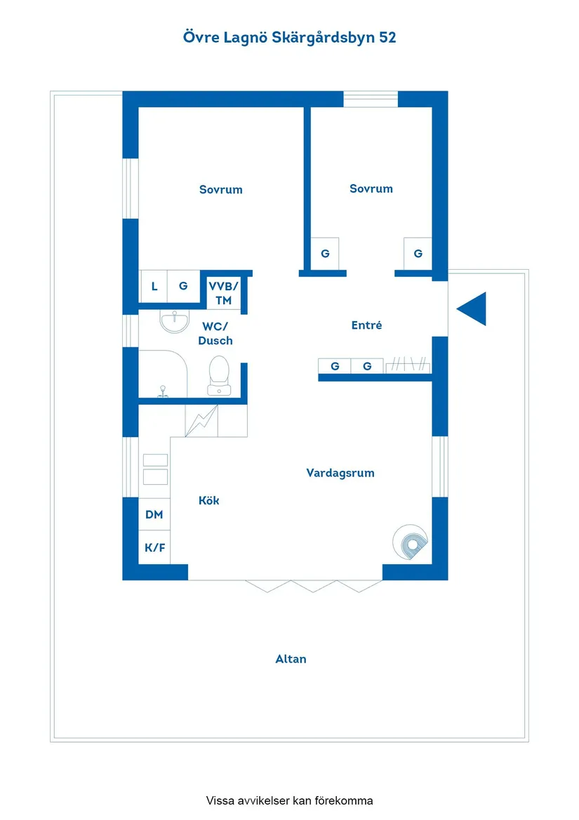 Bostadsrätt, Fritidshus, Lagnö SKÄRGÅRDSBYN 52, Sankt Anna, Söderköping