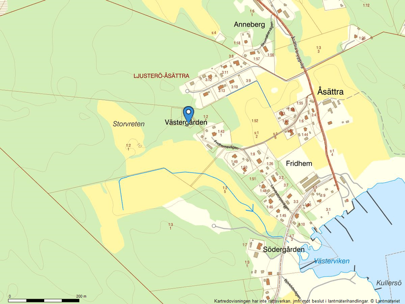 Tomt, Fridhemsvägen 23, Österåker