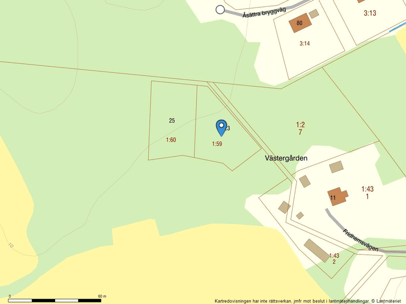 Tomt, Fridhemsvägen 23, Österåker