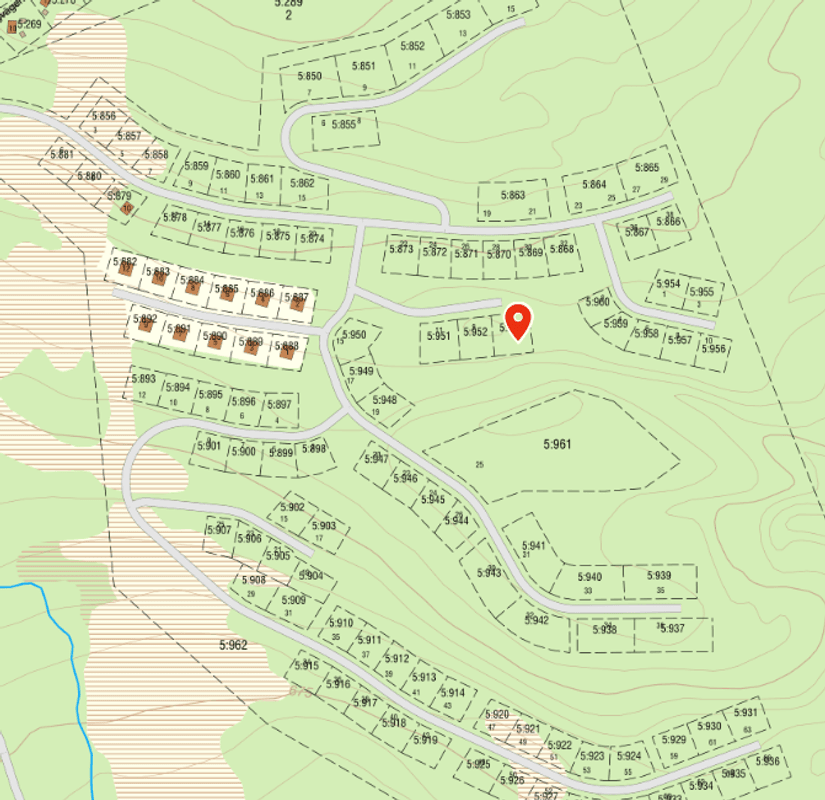 Fritidshus, Lingonvägen 7, Sångbäcksvallen, Berg
