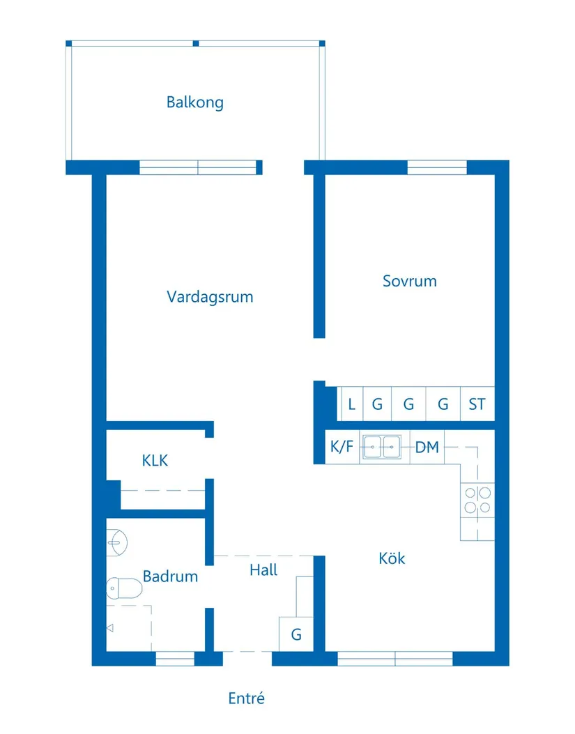 Bostadsrätt, Balders båge 8k, Färsna, Norrtälje