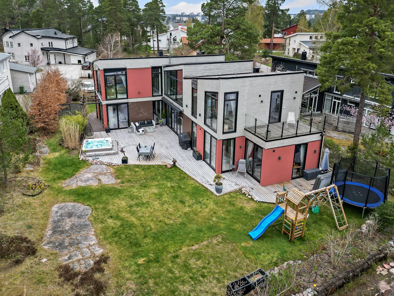 Villa, Bössvägen 15, Falkberget, Sollentuna