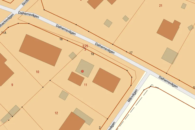 Villa, Dalhemsvägen 18, Centrala Huddinge, Huddinge