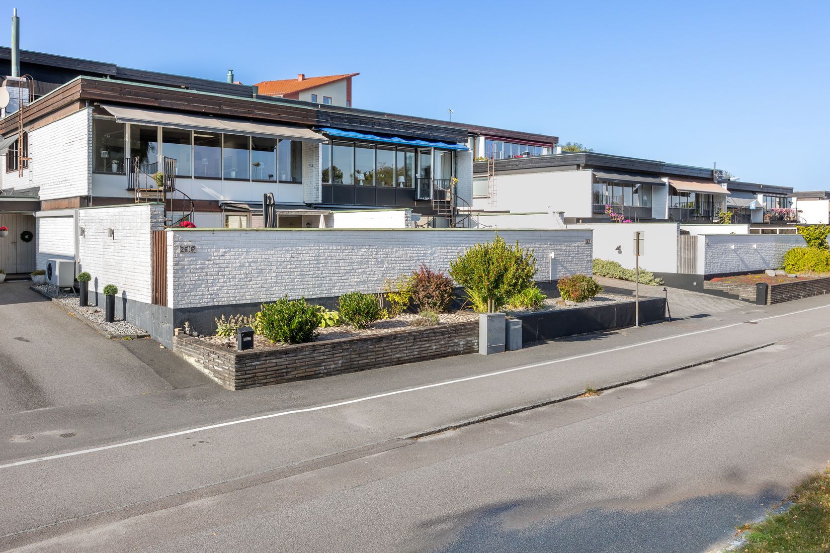 Villa, Radhus, Söndrumsvägen 26F, Rotorp, Halmstad