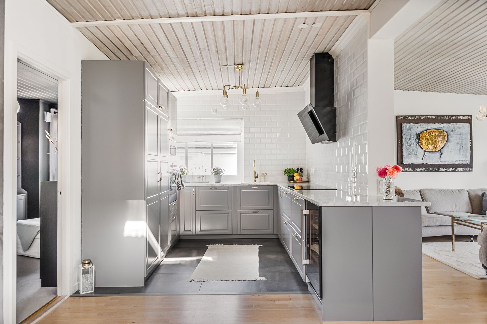 Villa, Radhus, Söndrumsvägen 26F, Rotorp, Halmstad