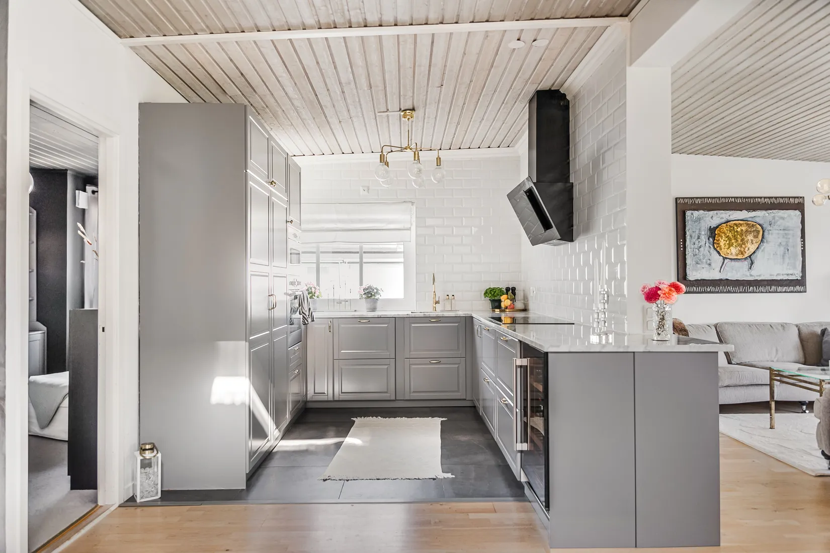 Villa, Radhus, Söndrumsvägen 26F, Rotorp, Halmstad